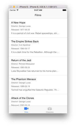 final ionic application ios